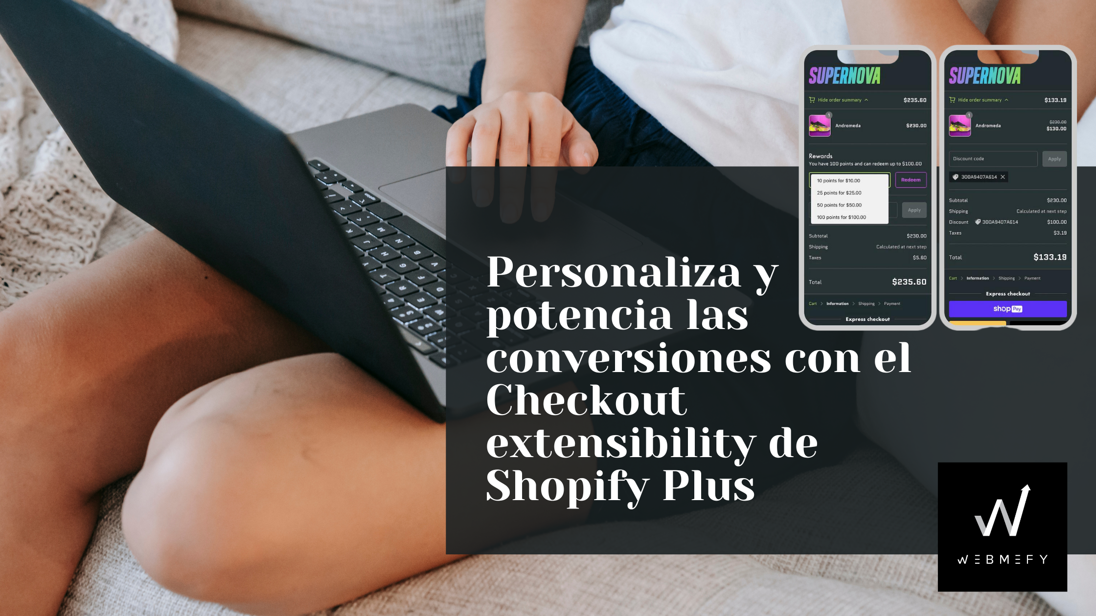 Potencia las conversiones con el Checkout extensibility de Shopify Plus