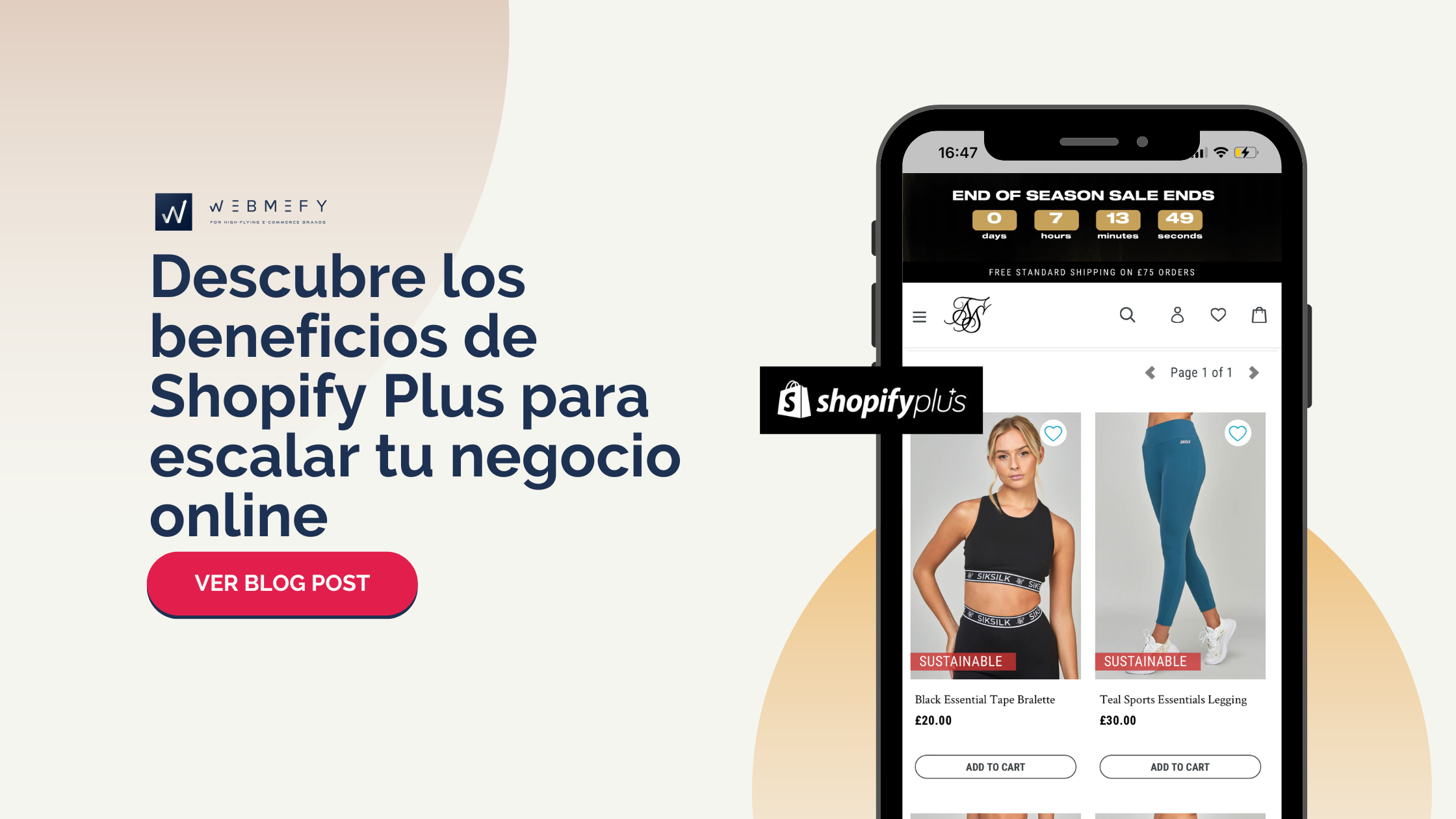 Los beneficios de Shopify Plus para escalar negocios online