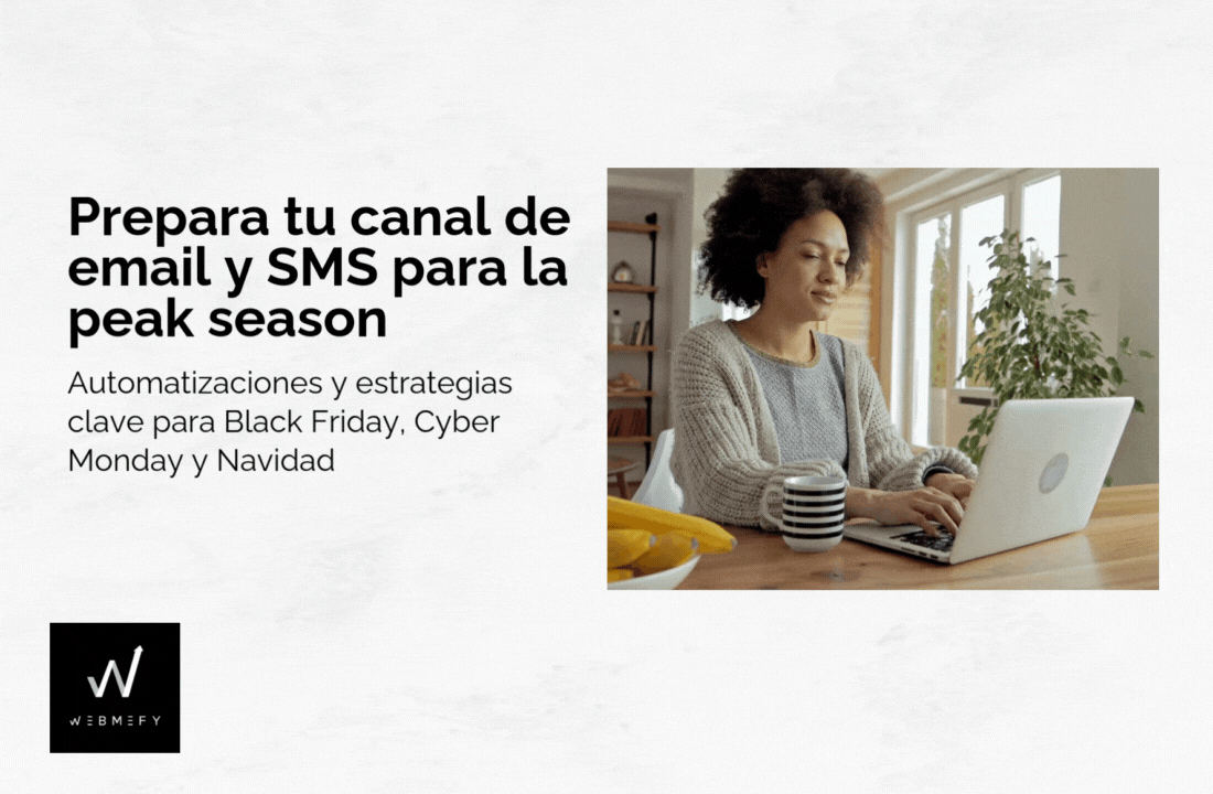 Automatizaciones y estrategias clave en email y SMS para Black Friday, Cyber Monday y Navidad