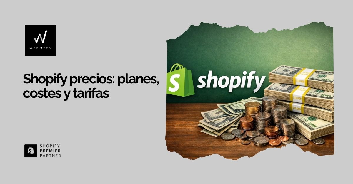 Tarifas y precios de Shopify por tipo de suscripción