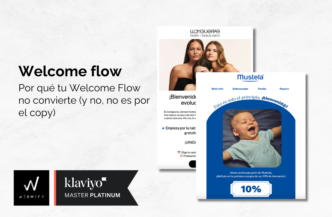 Por qué tu Welcome Flow en Klaviyo no convierte y cómo solucionarlo desde el tráfico
